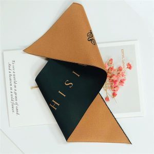 120picks jacquard weave woven satin clothing tags