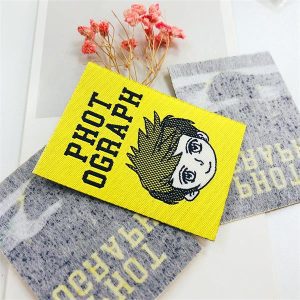 iron on woven patch