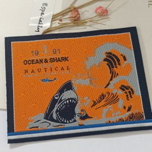 2024 Custom damask quality label for sale /woven labels for tags