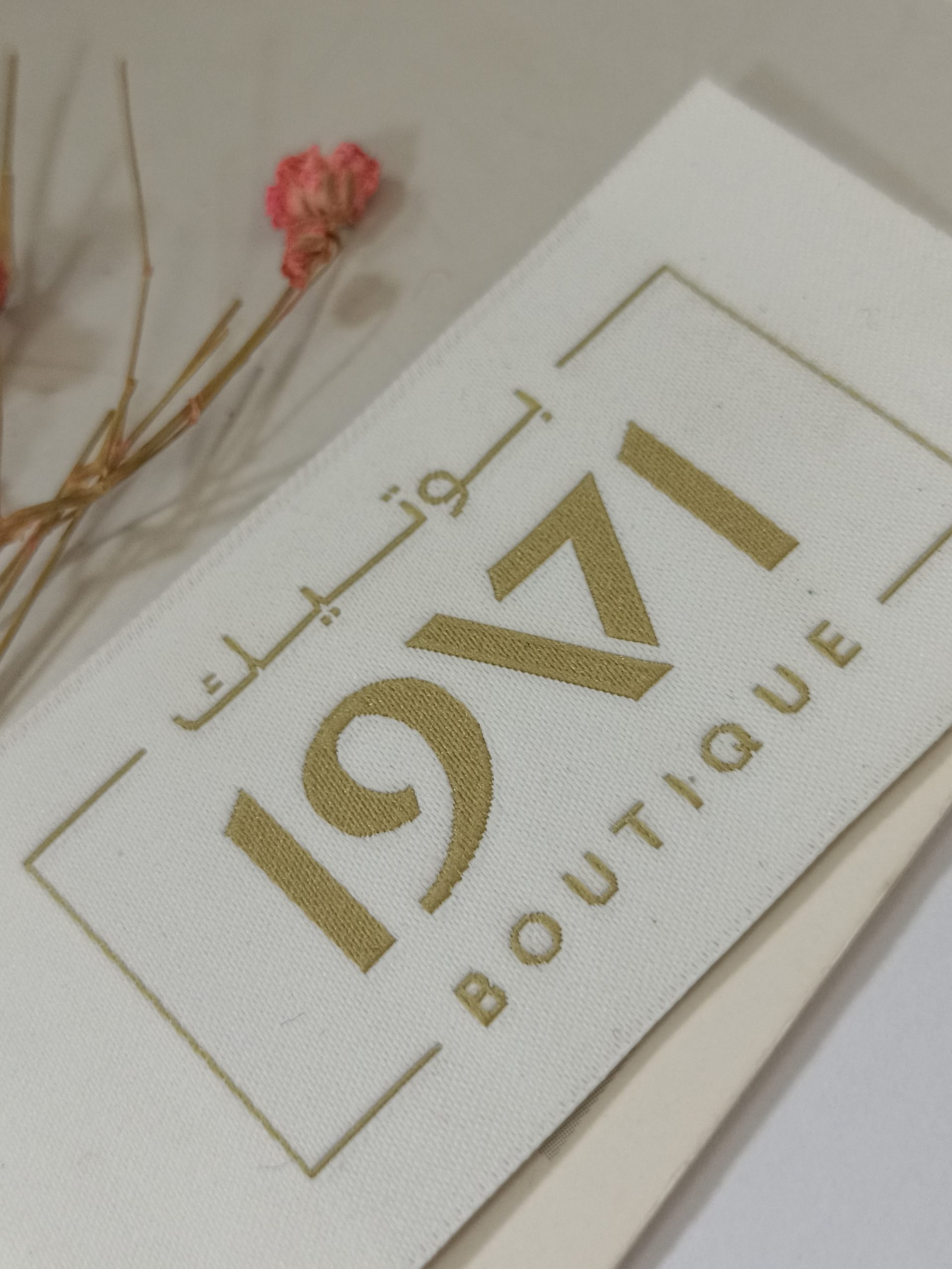 2024 Custom garment tag design logo name woven labels for clothing - Image 4