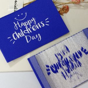 Update-2024 China wholesale put logo on clothing for woven main labels