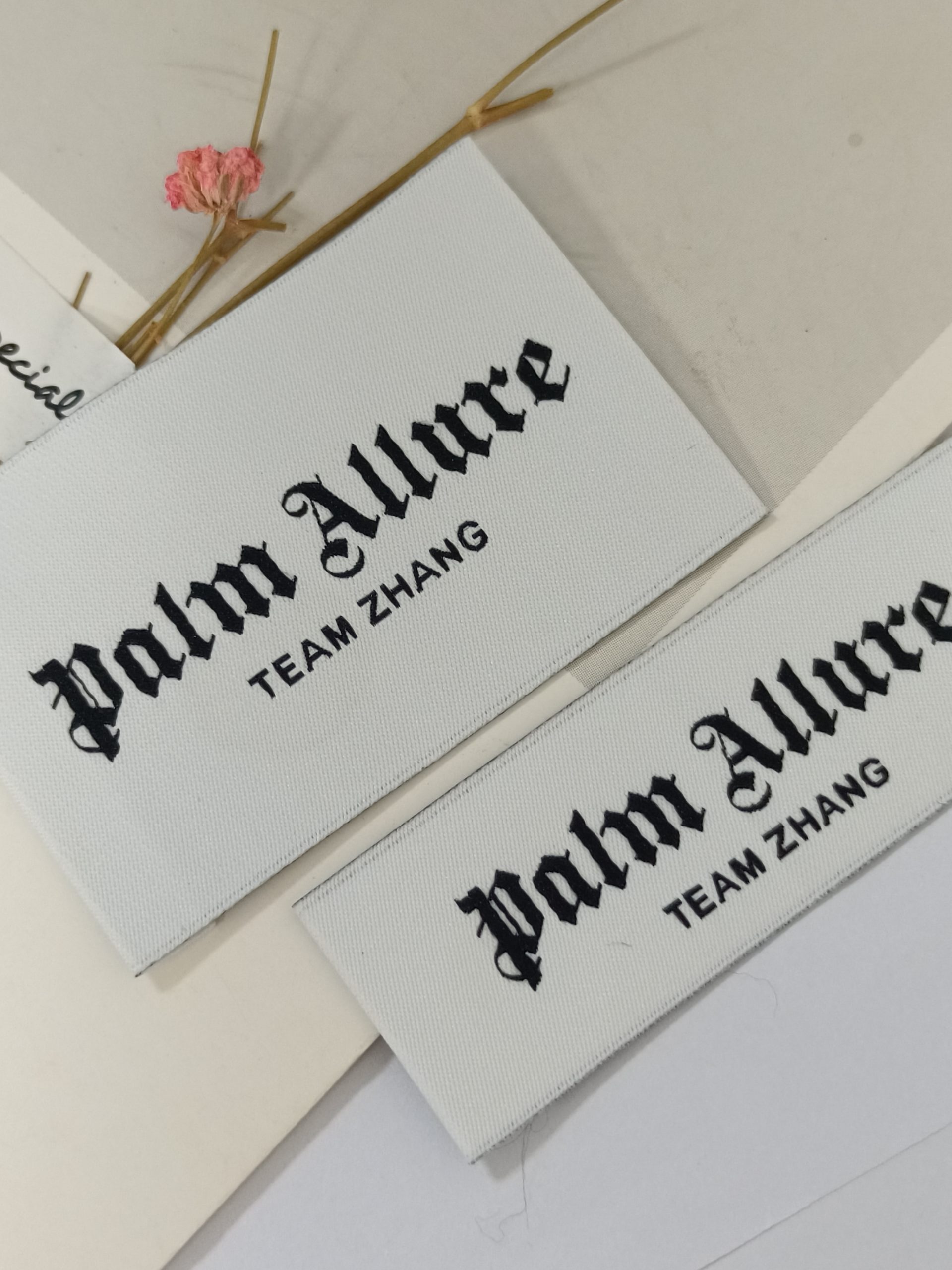 Update--2024 Wholesales 100% polyester woven main labels garment accessory clothing tags - Image 3