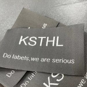 2025 Custom Biodegradable Woven Labels For Clothing