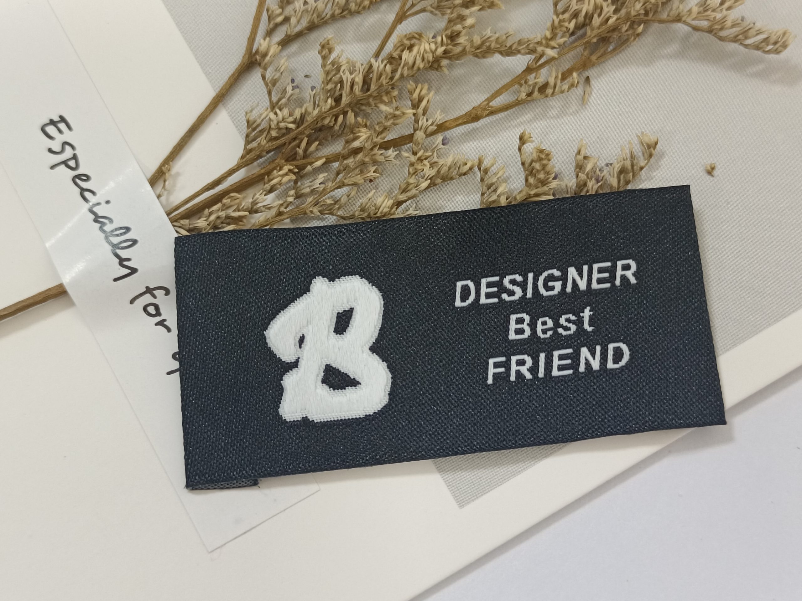 Update–2025 Custom woven tags cheap clothing labels for clothing/ polyester woven labels /woven label /garment label - Image 3