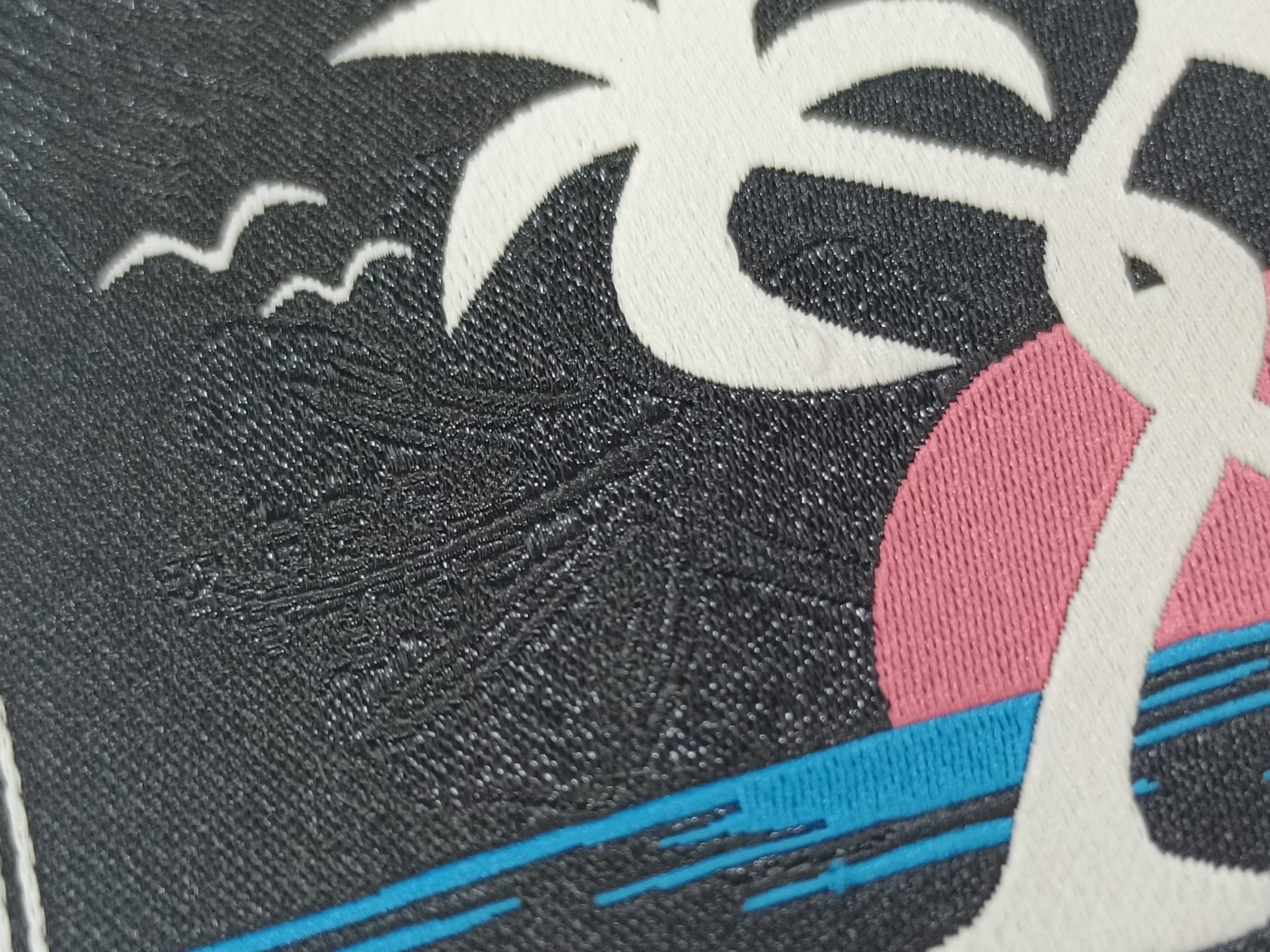 Customized woven labels new designs polyester fabric tags for clothing - Image 3